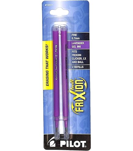 Amazon.com : Pilot 75300308 Refills for Frixion Rollerball 0.7 mm